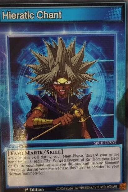 Hieratic Chant, Speed Duel: Battle City Box SBCB-ENS03