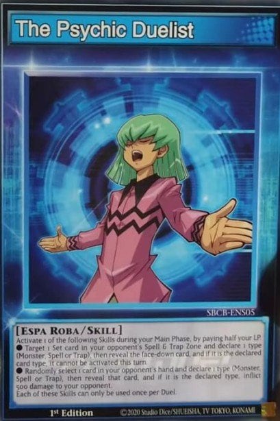 The Psychic Duelist, Speed Duel: Battle City Box SBCB-ENS05