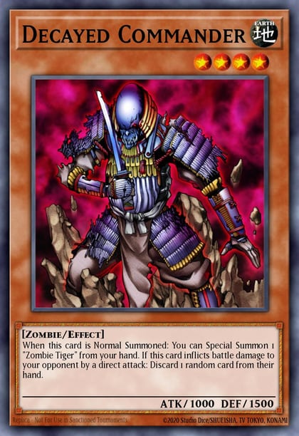 Decayed Commander, Speed Duel: Arena of Lost Souls SBLS-EN032