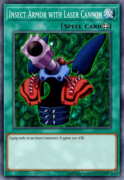 Insect Armor with Laser Cannon, Speed Duel: Scars of Battle SBSC-EN021