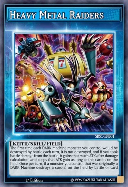 Heavy Metal Raiders (Skill Card), Speed Duel: Scars of Battle SBSC-ENS01