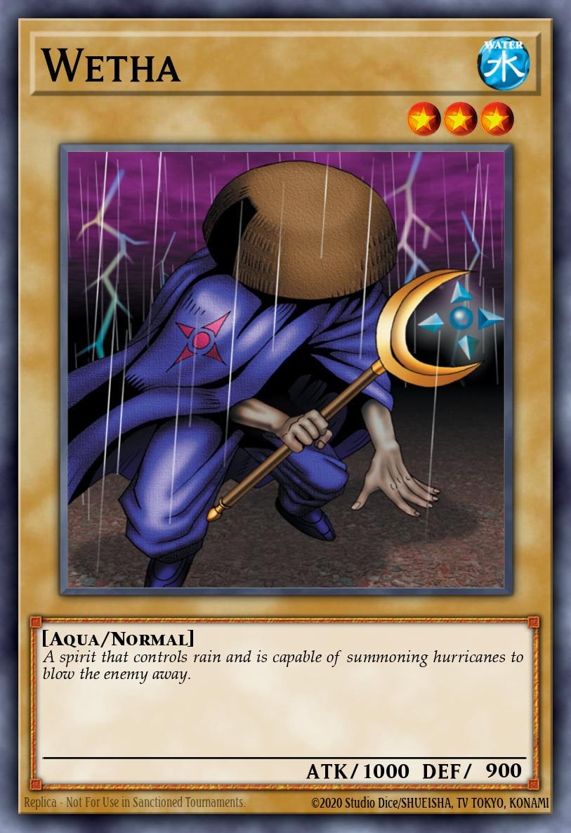 Wetha, Speed Duel: Trials of the Kingdom SBTK-EN005