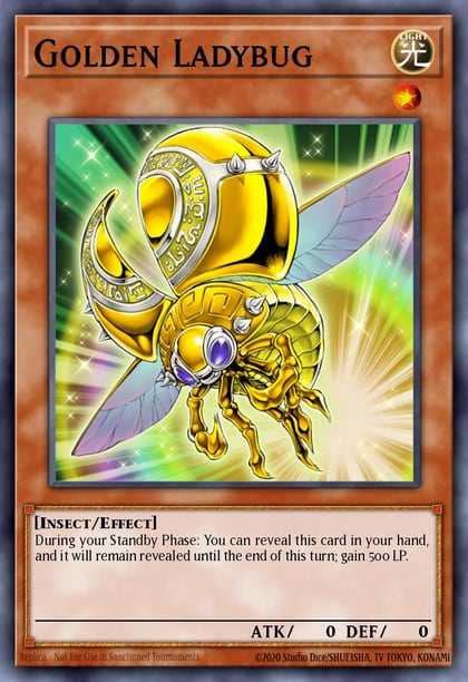Golden Ladybug, Speed Duel: Trials of the Kingdom SBTK-EN022
