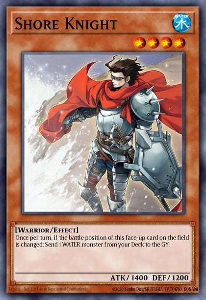 Shore Knight, Speed Duel: Trials of the Kingdom SBTK-EN026