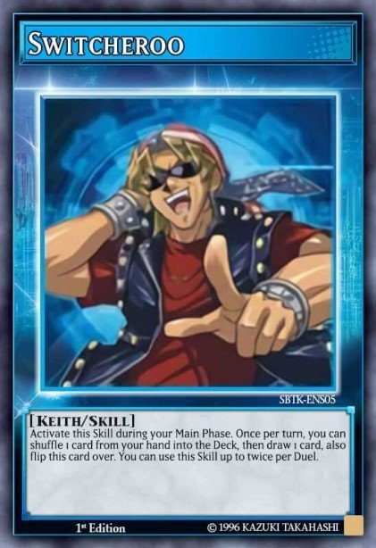 Switcheroo, Speed Duel: Trials of the Kingdom SBTK-ENS05