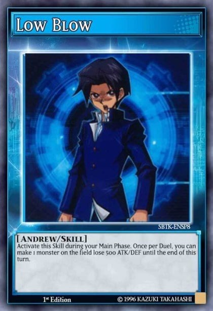 Low Blow, Speed Duel: Trials of the Kingdom SBTK-ENSP8