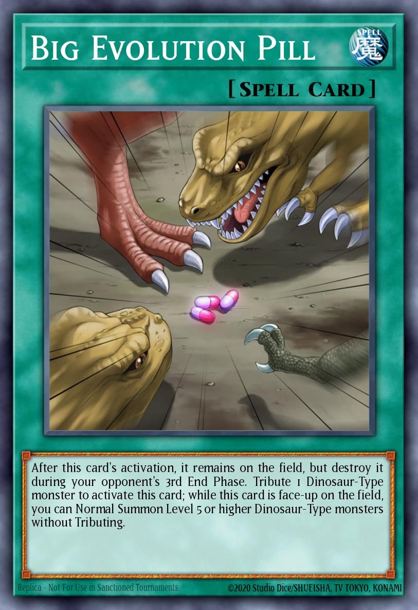 Big Evolution Pill, Structure Deck: Dinosaur's Rage SD09-EN017