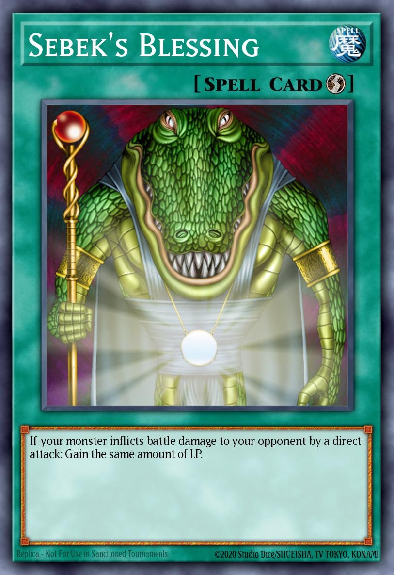 Sebek's Blessing, Structure Deck: Dinosaur's Rage SD09-EN020