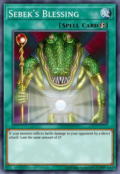 Sebek's Blessing, Structure Deck: Dinosaur's Rage SD09-EN020