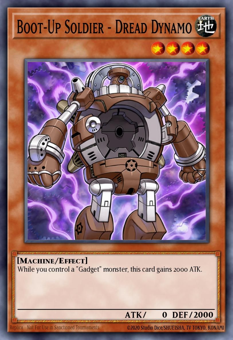 Boot-Up Soldier - Dread Dynamo, Structure Deck: Machine Re-Volt SD10-EN004