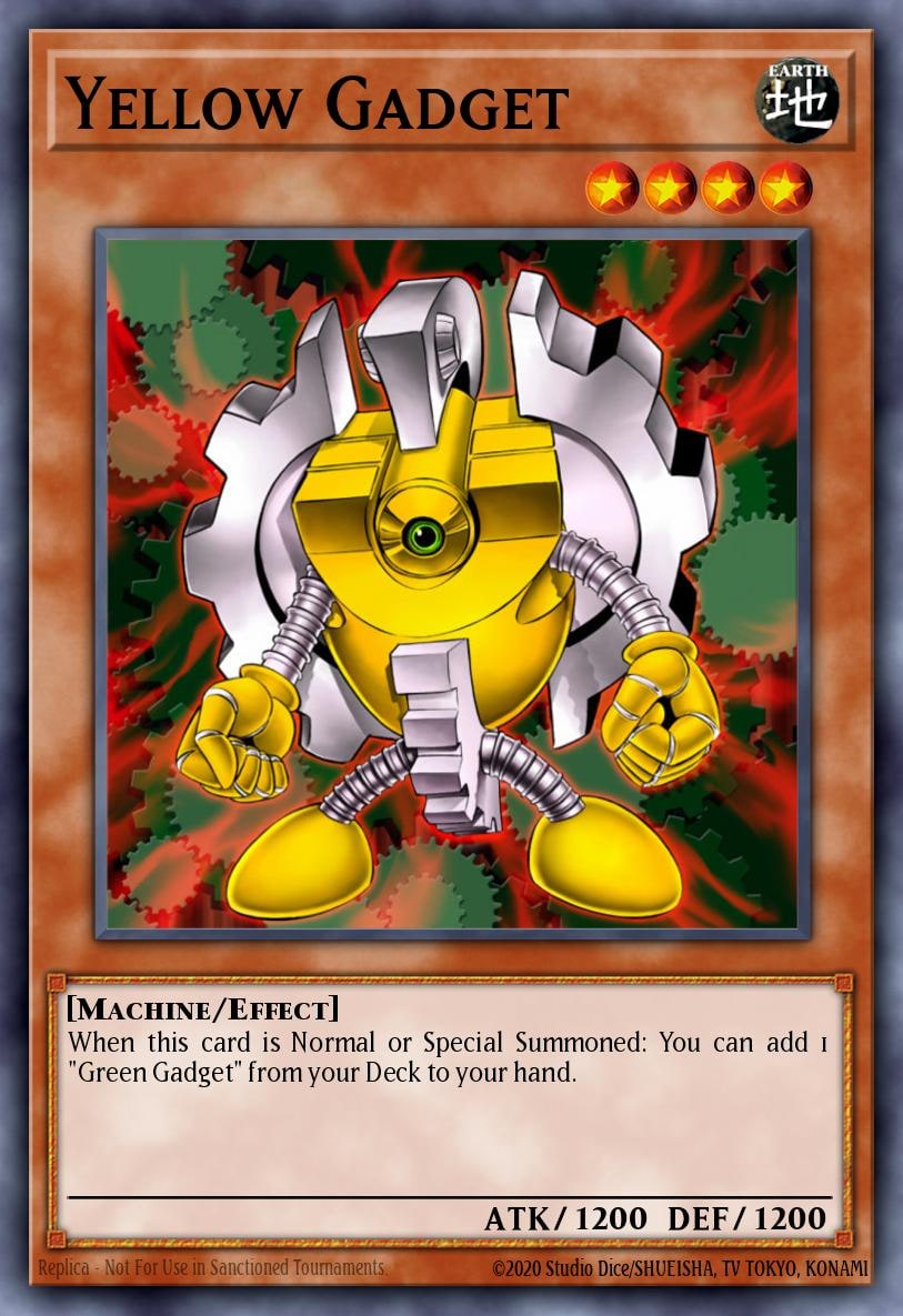 Yellow Gadget, Structure Deck: Machine Re-Volt SD10-EN008