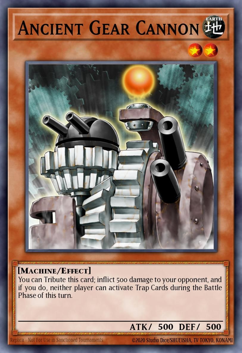 Ancient Gear Cannon, Structure Deck: Machine Re-Volt SD10-EN016