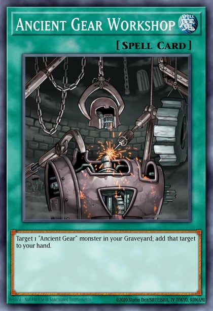 Ancient Gear Workshop, Structure Deck: Machine Re-Volt SD10-EN017