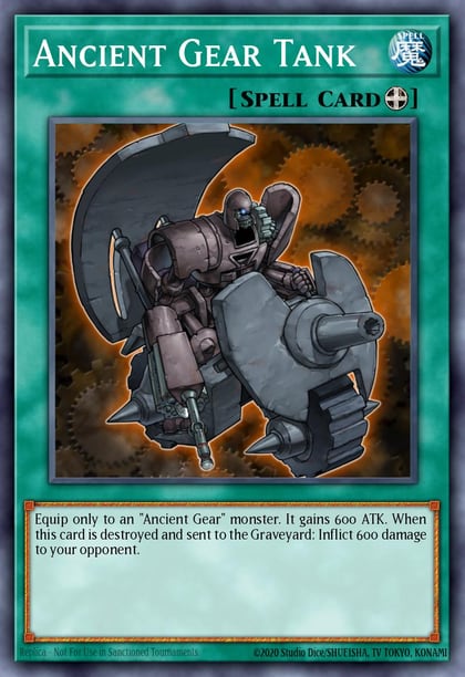 Ancient Gear Tank, Structure Deck: Machine Re-Volt SD10-EN018
