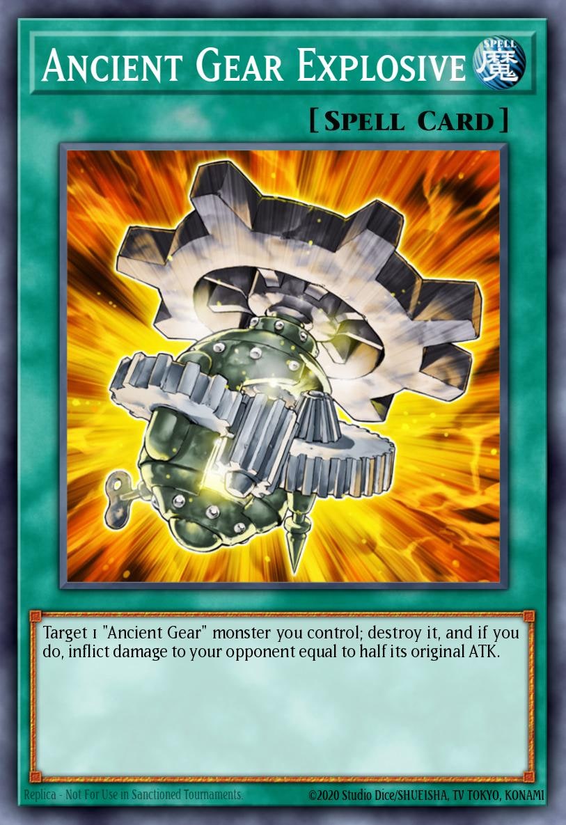 Ancient Gear Explosive, Structure Deck: Machine Re-Volt SD10-EN019