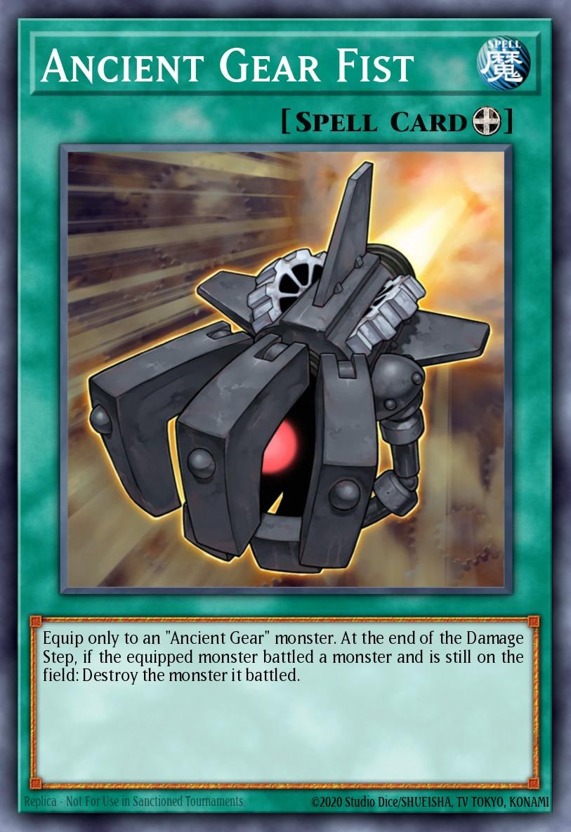 Ancient Gear Fist, Structure Deck: Machine Re-Volt SD10-EN020