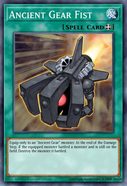 Ancient Gear Fist, Structure Deck: Machine Re-Volt SD10-EN020