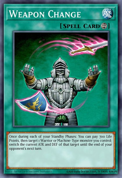 Weapon Change, Structure Deck: Machine Re-Volt SD10-EN028
