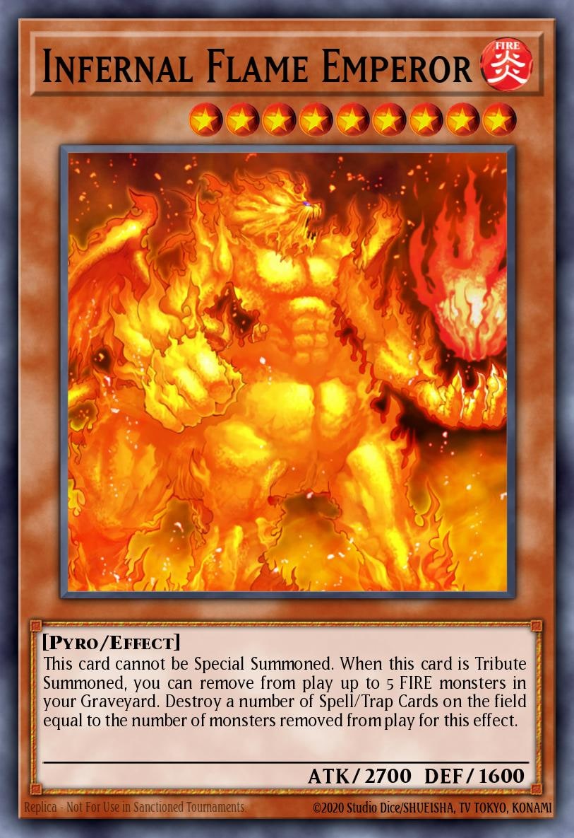 Infernal Flame Emperor, Structure Deck: Blaze of Destruction SD3-EN001