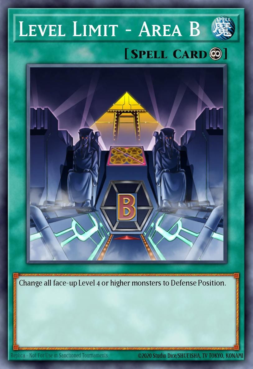 Level Limit - Area B, Structure Deck: Blaze of Destruction SD3-EN024