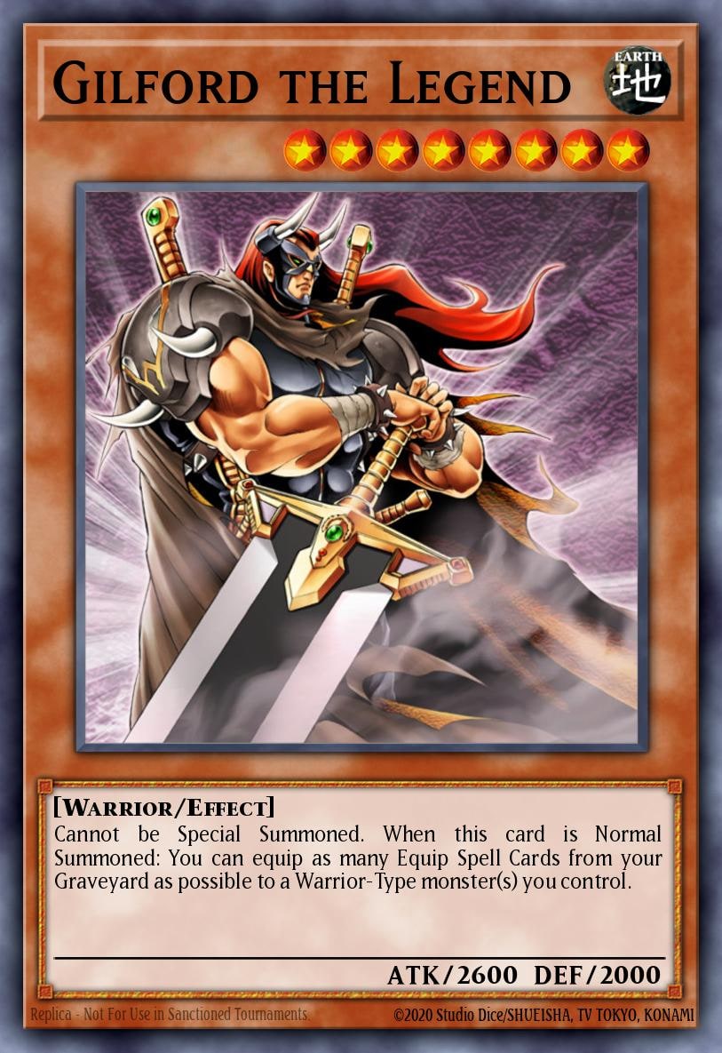 Gilford the Legend, Structure Deck: Warrior's Triumph SD5-EN001
