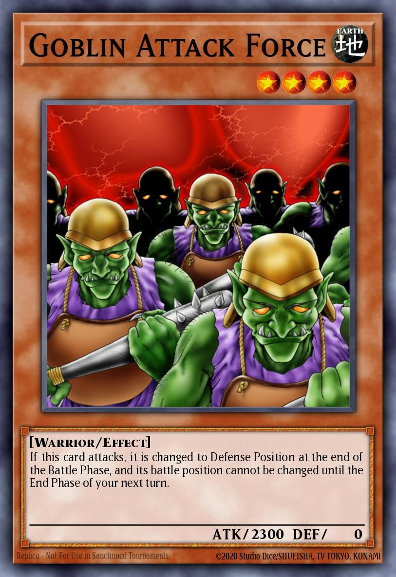 Goblin Attack Force, Structure Deck: Warrior's Triumph SD5-EN004