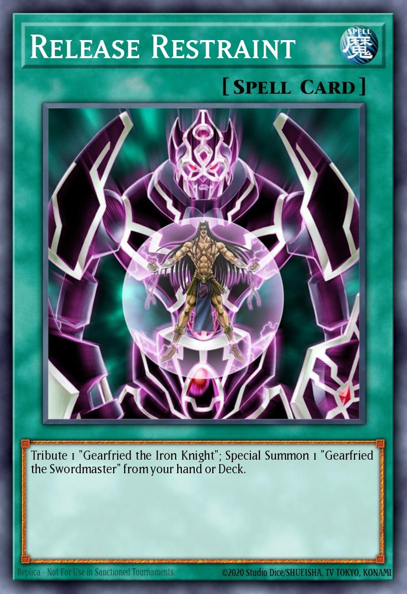 Release Restraint, Structure Deck: Warrior's Triumph SD5-EN032