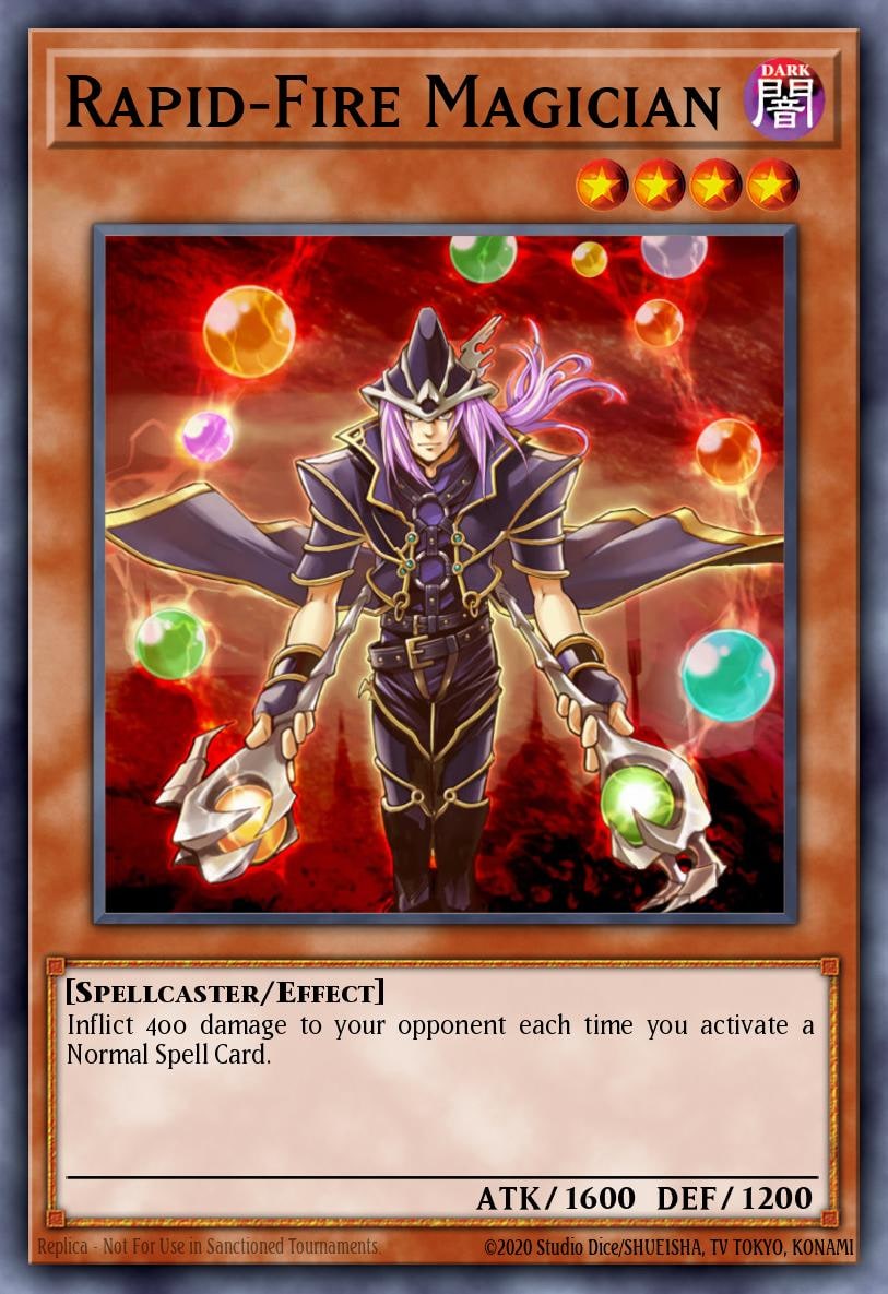 Rapid-Fire Magician, Structure Deck: Spellcaster's Judgment SD6-EN016