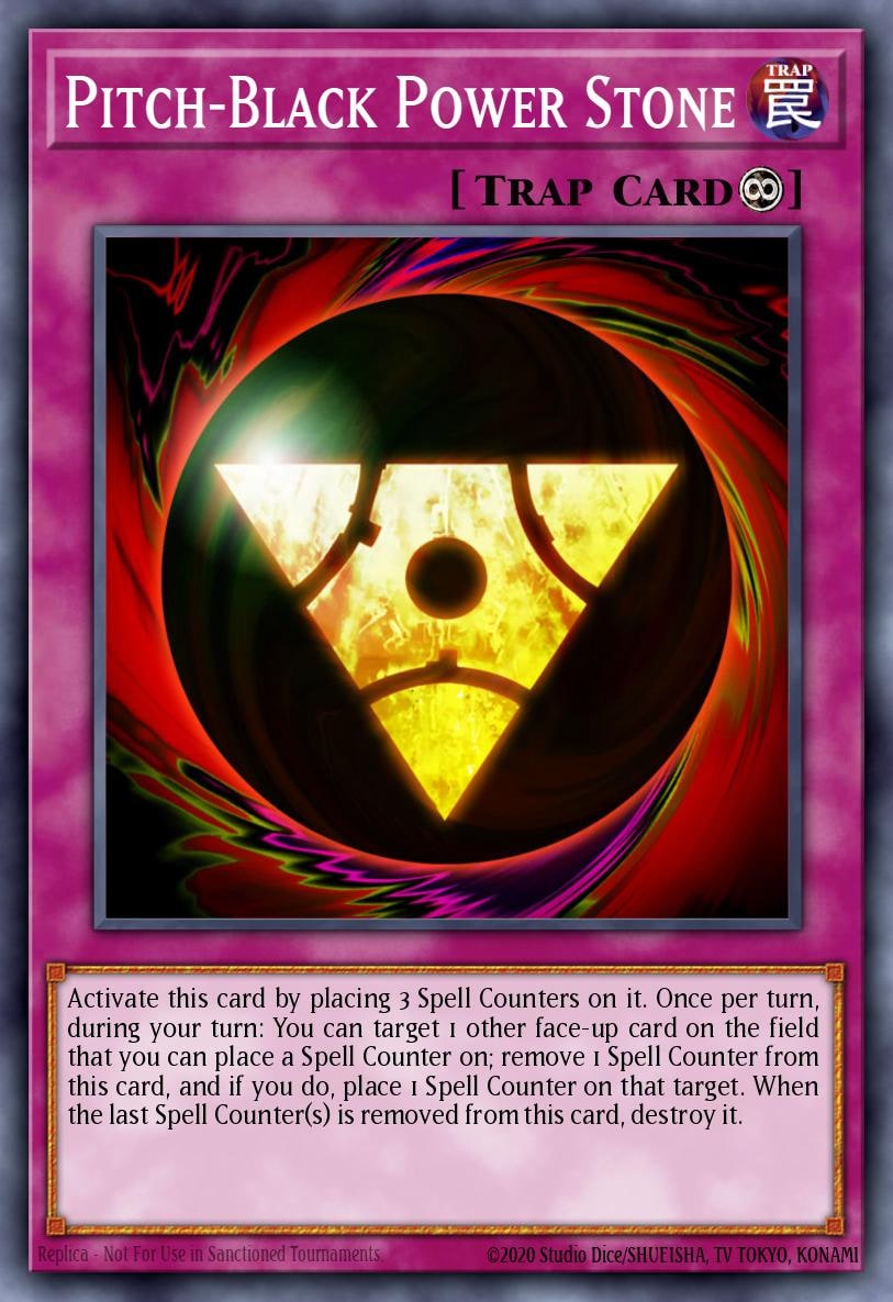 Pitch-Black Power Stone, Structure Deck: Spellcaster's Judgment SD6-EN034