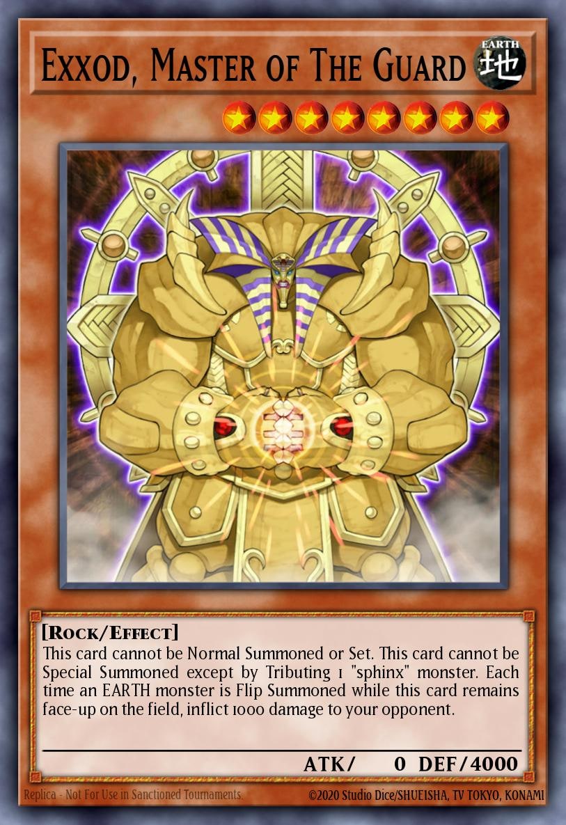 Exxod, Master of the Guard, Structure Deck: Invincible Fortress SD7-EN001