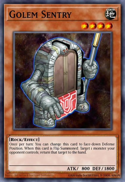Golem Sentry, Structure Deck: Invincible Fortress SD7-EN008