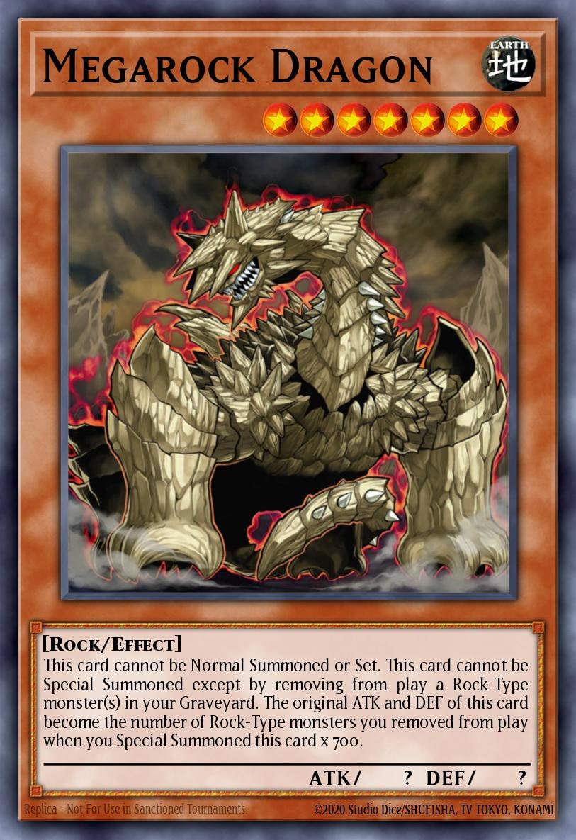 Megarock Dragon, Structure Deck: Invincible Fortress SD7-EN012