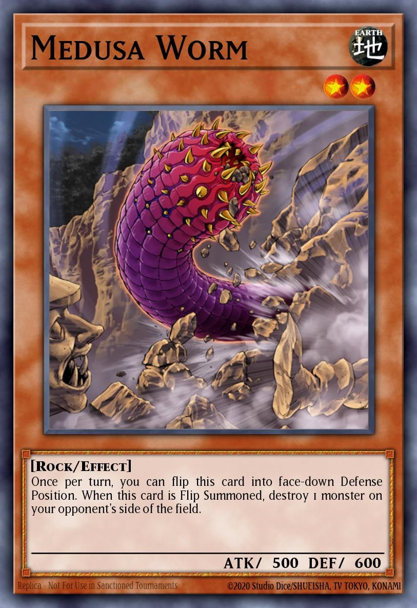 Medusa Worm, Structure Deck: Invincible Fortress SD7-EN014