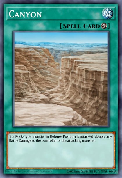 Canyon, Structure Deck: Invincible Fortress SD7-EN016