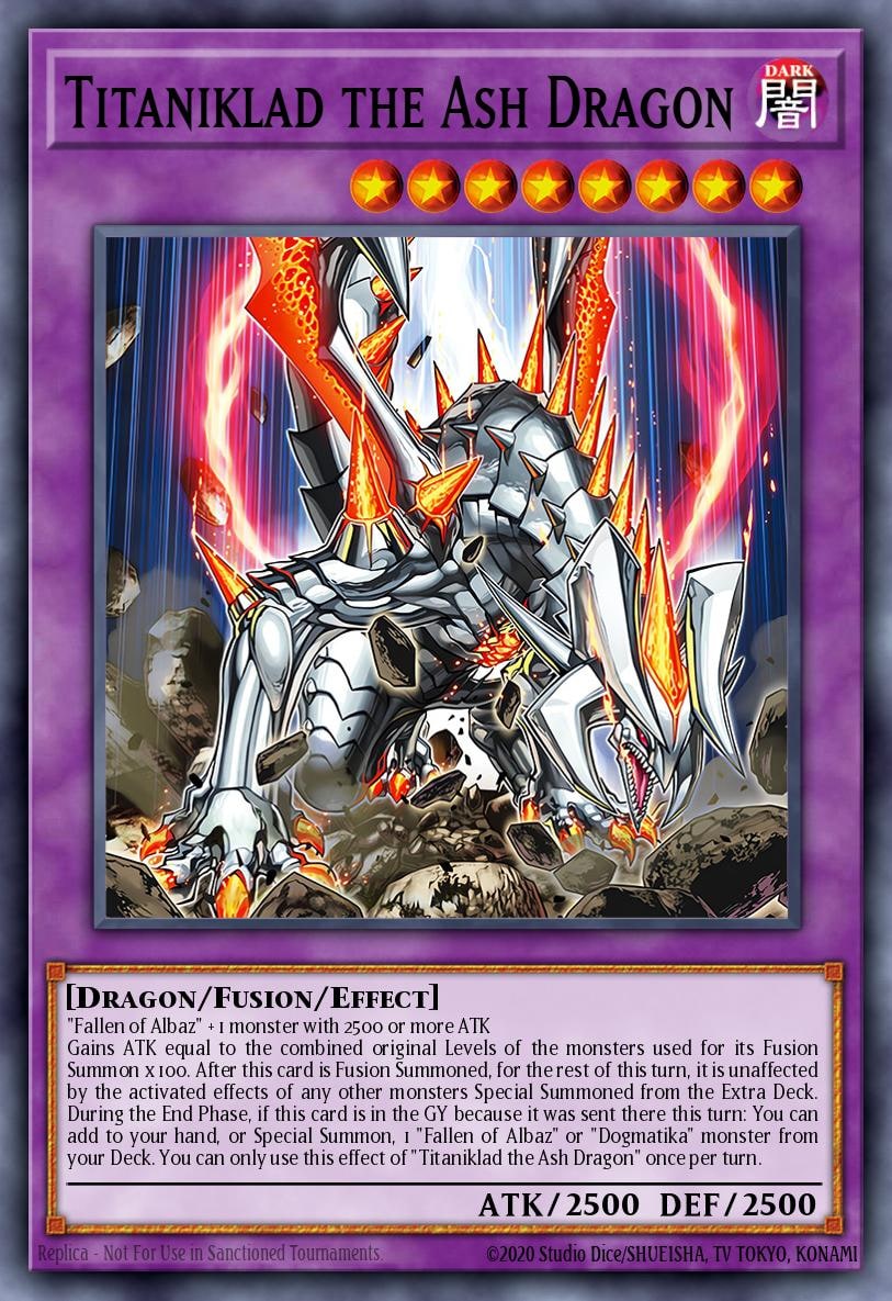 Titaniklad the Ash Dragon, Structure Deck: Albaz Strike SDAZ-EN043