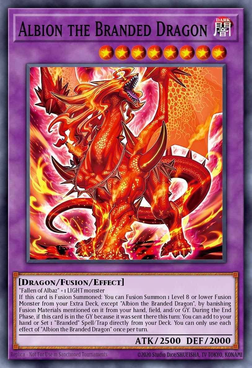 Albion the Branded Dragon, Structure Deck: Albaz Strike SDAZ-EN046