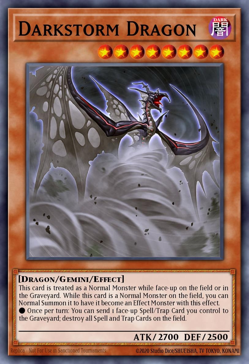 Darkstorm Dragon, Structure Deck: Saga of Blue-Eyes White Dragon SDBE-EN008