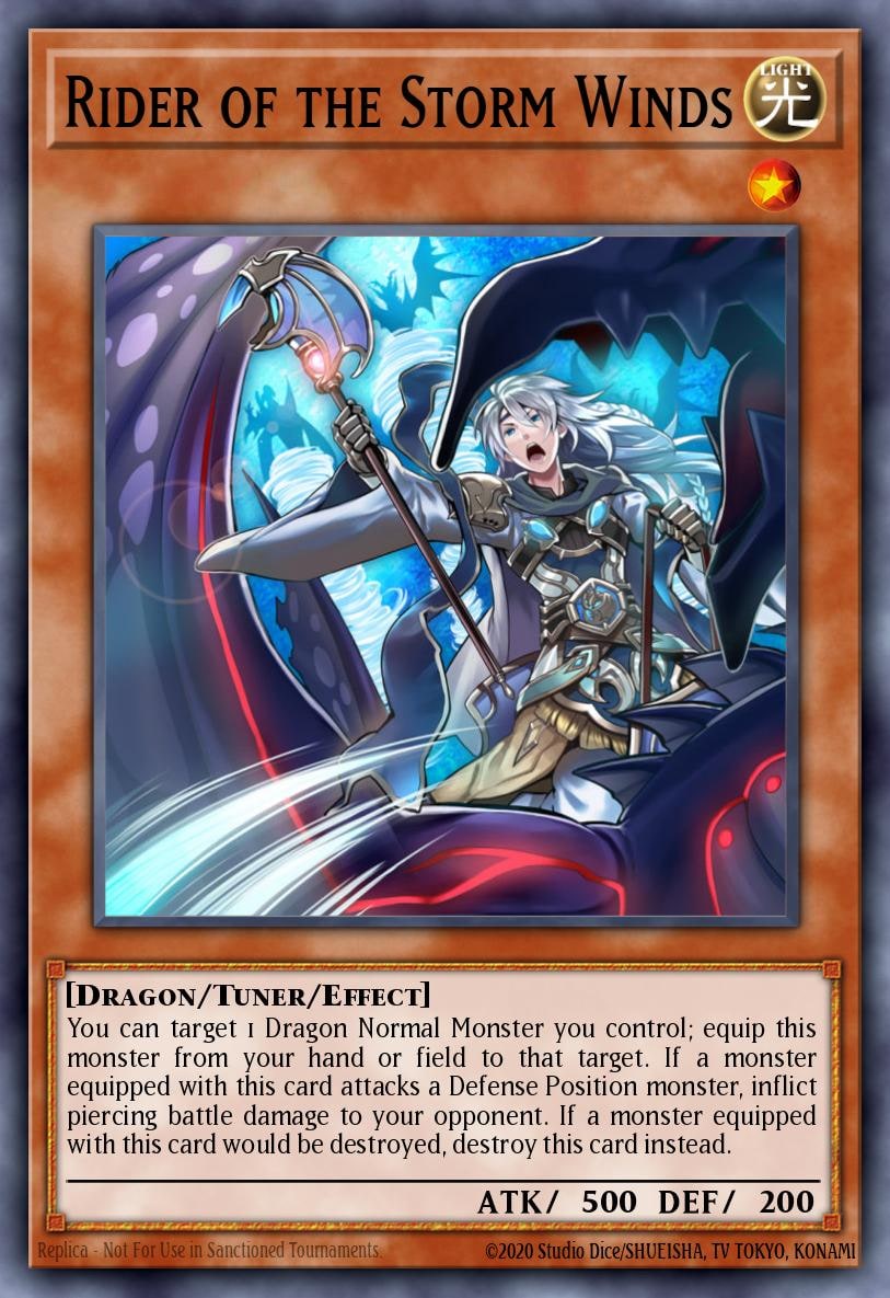 Rider of the Storm Winds, Structure Deck: Saga of Blue Eyes White Dragon (2020 Date Reprint) SDBE-EN007