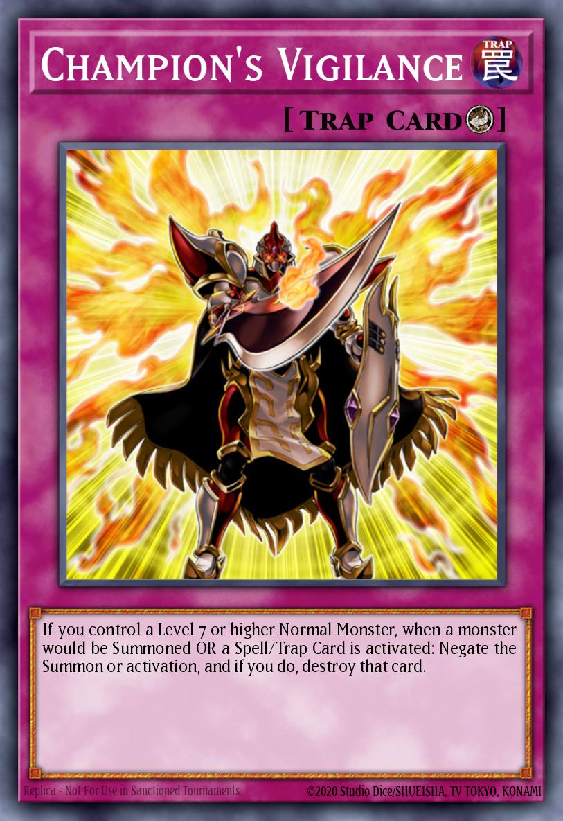 Champion's Vigilance, Structure Deck: Saga of Blue Eyes White Dragon (2020 Date Reprint) SDBE-EN039