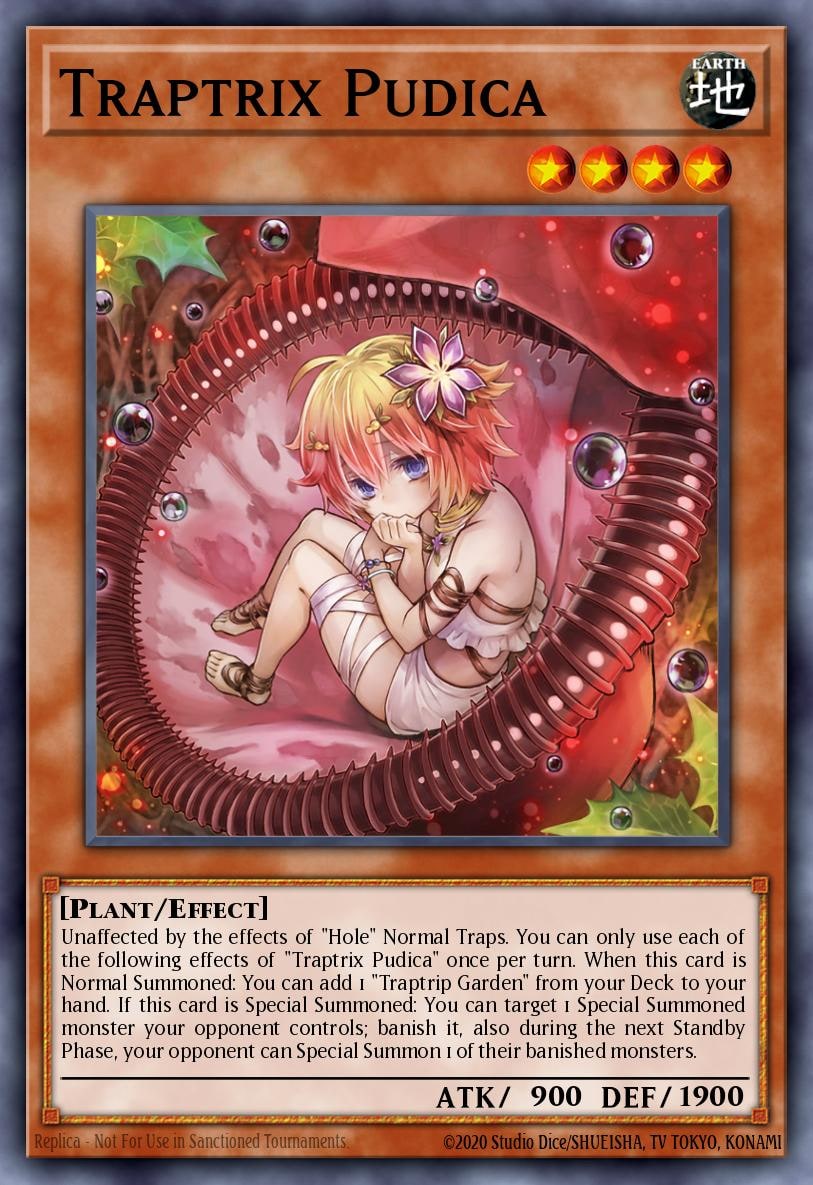 Traptrix Pudica, Structure Deck: Beware of Traptrix SDBT-EN001
