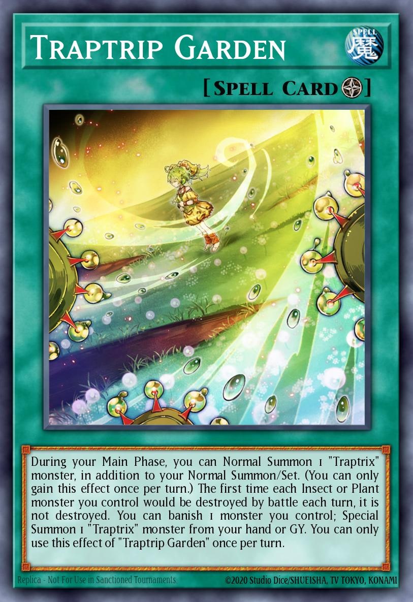 Traptrip Garden, Structure Deck: Beware of Traptrix SDBT-EN023