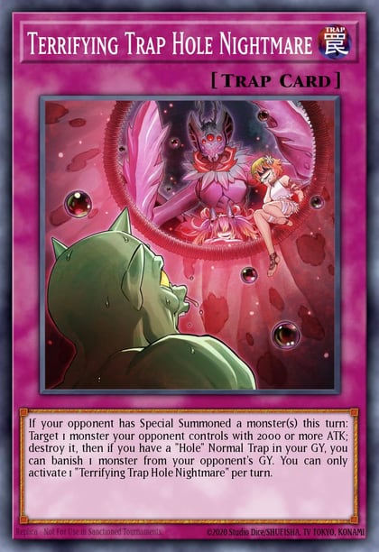 Terrifying Trap Hole Nightmare, Structure Deck: Beware of Traptrix SDBT-EN027