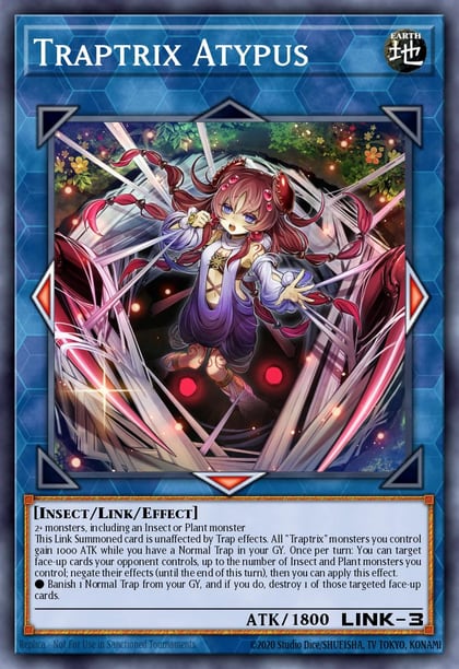 Traptrix Atypus, Structure Deck: Beware of Traptrix SDBT-EN043