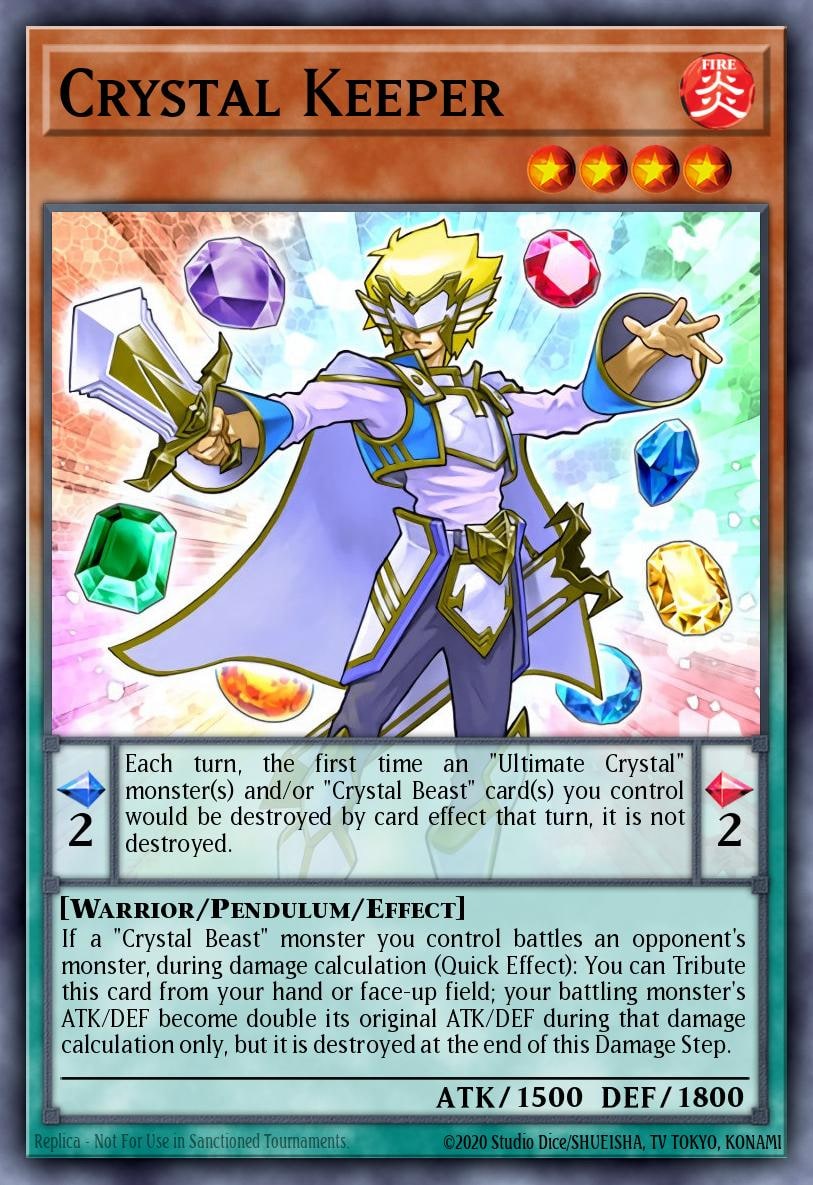Crystal Keeper, Structure Deck: Legend of the Crystal Beasts SDCB-EN010