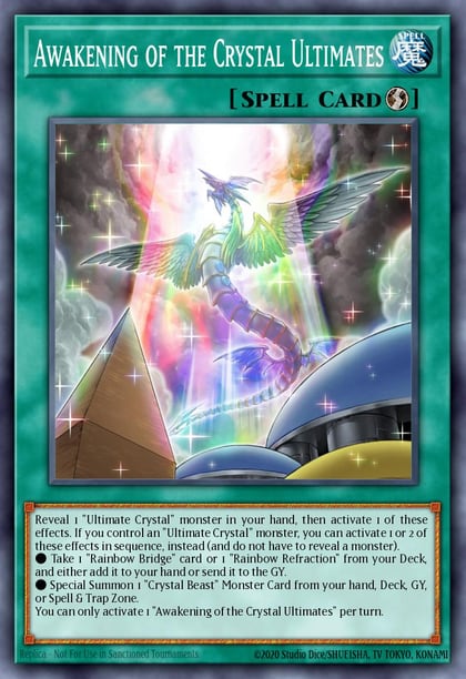 Awakening of the Crystal Ultimates, Structure Deck: Legend of the Crystal Beasts SDCB-EN016