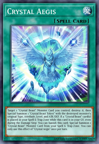 Crystal Aegis, Structure Deck: Legend of the Crystal Beasts SDCB-EN017