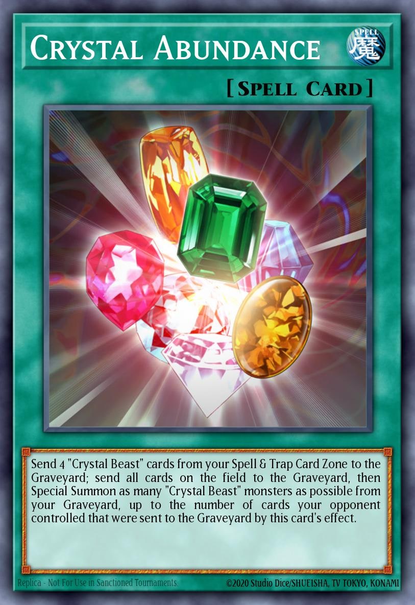 Crystal Abundance, Structure Deck: Legend of the Crystal Beasts SDCB-EN022