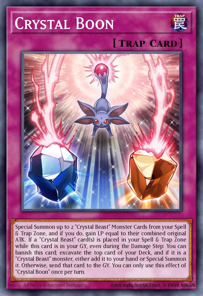 Crystal Boon, Structure Deck: Legend of the Crystal Beasts SDCB-EN032