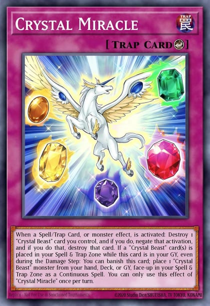 Crystal Miracle, Structure Deck: Legend of the Crystal Beasts SDCB-EN033