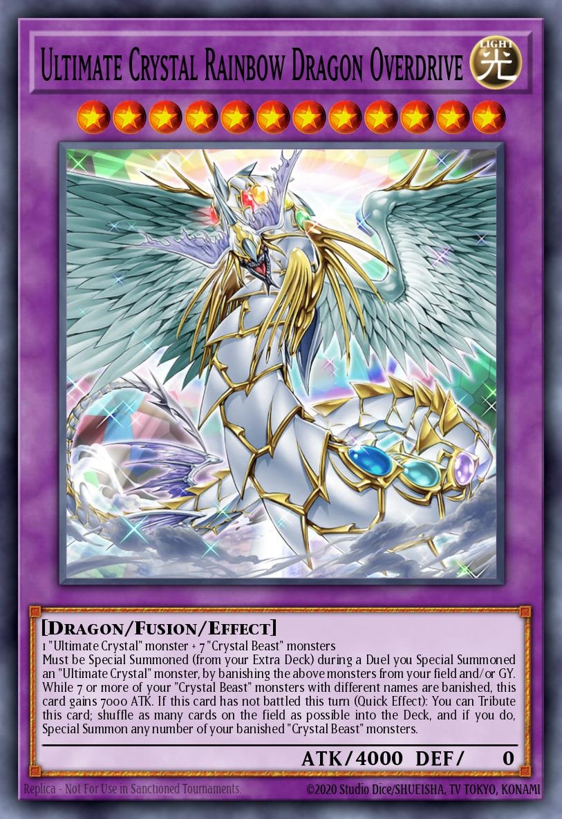 Ultimate Crystal Rainbow Dragon Overdrive, Structure Deck: Legend of the Crystal Beasts SDCB-EN042